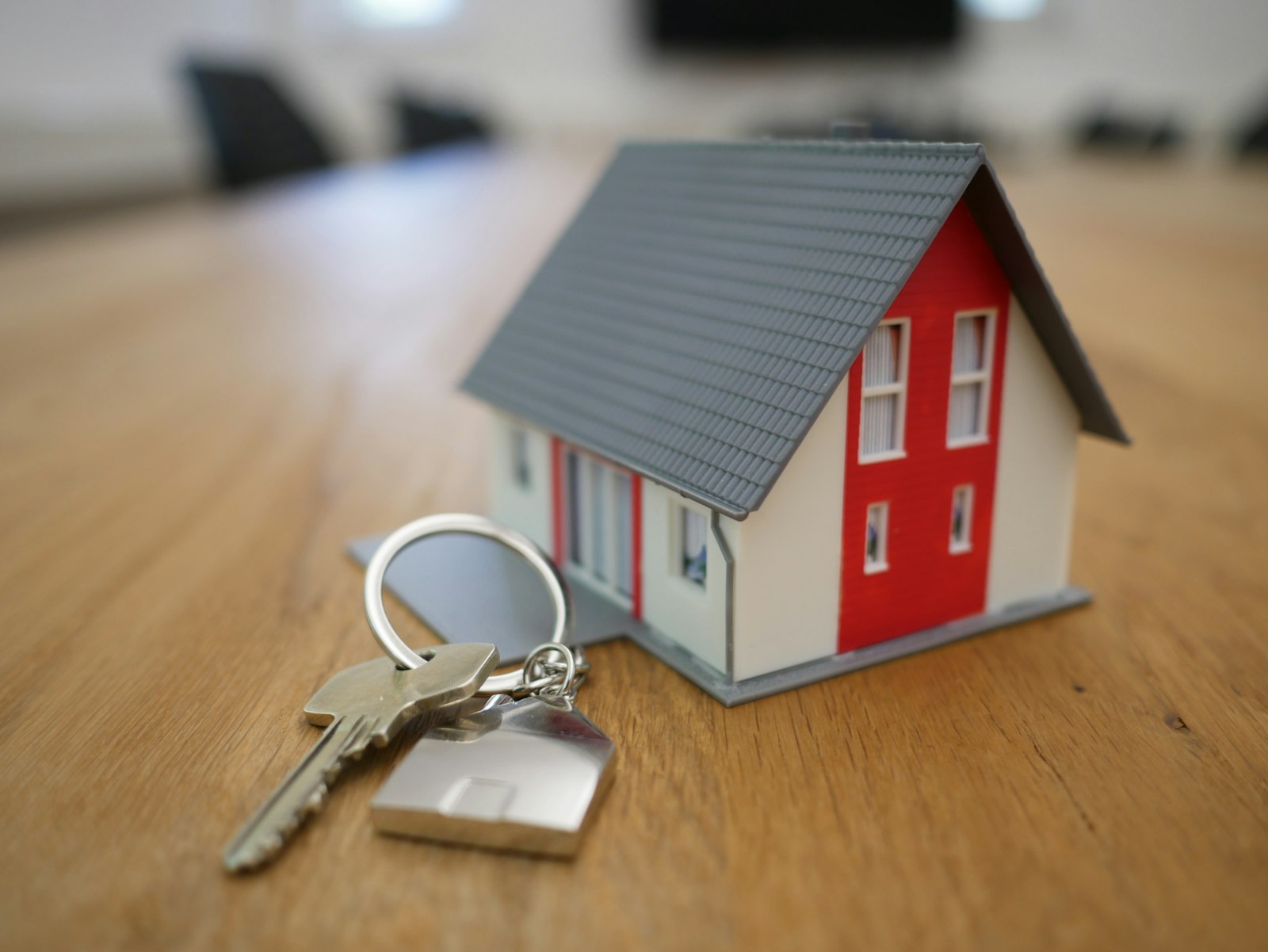Signing paperwork for a home